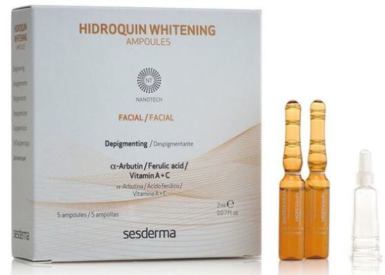 Hidroquin Whitening Ampollas 5 x 2 ml