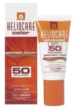 Gel Crema Color Brown Heliocare 50 +